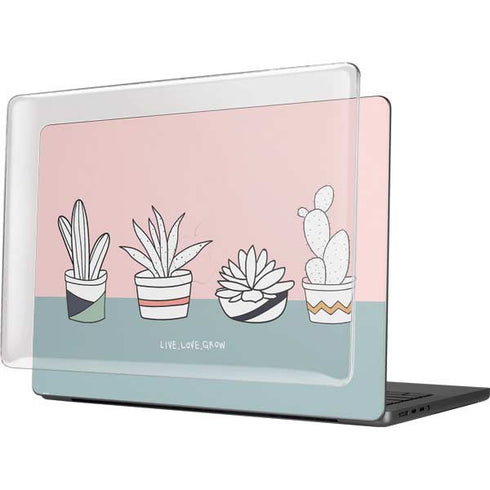 Succulent Sketch MacBook Pro 14in (2021-24) Case plus Skin